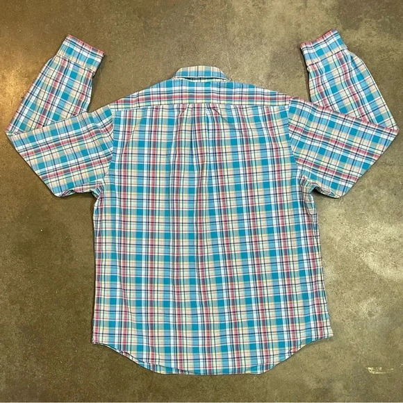Vintage Polo Ralph Lauren Mens XL Button Down Plaid Shirt - Picture 5 of 10
